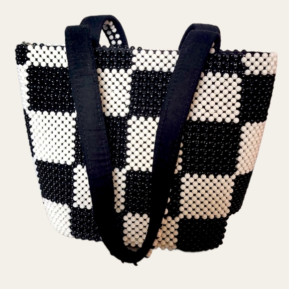 ♟️Vintage 60's Checkerboard Purse - Picture 7 of 7